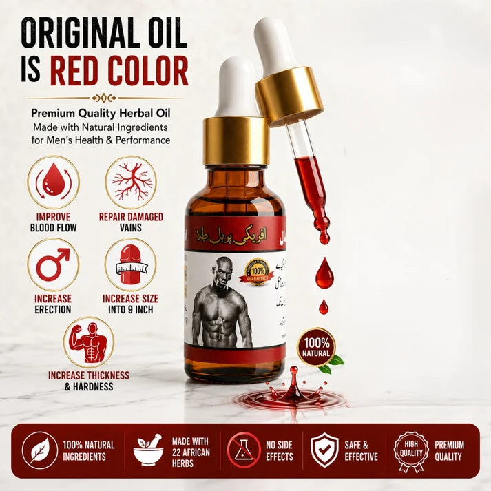 African Herbal Oil – Premium Herbal Massage Oil